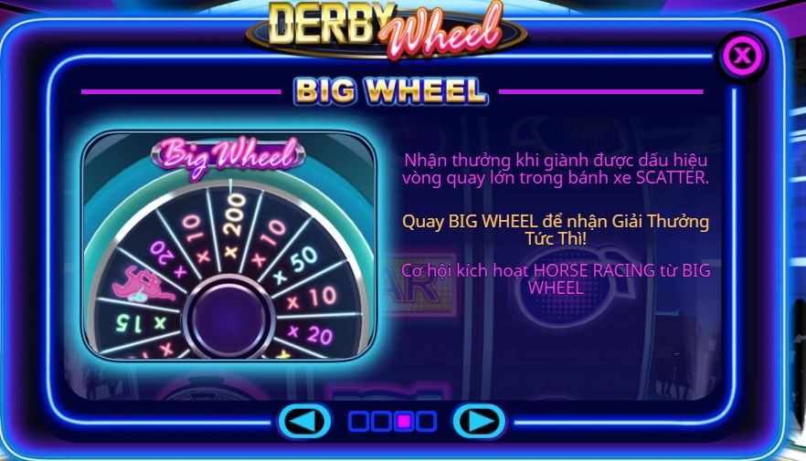 Tinh nang Big Wheel trong game